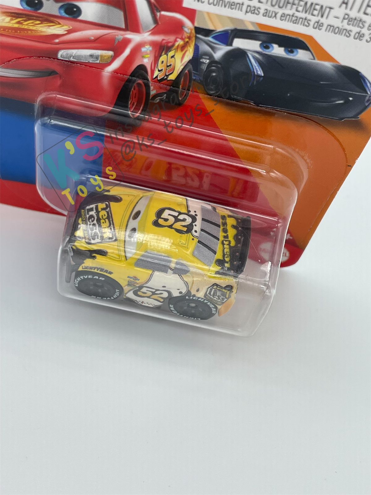 Mini Racers Disney Pixar Cars by Mattel, CLAUDE SCRUGGS / BRIAN SPARKS - BNIP