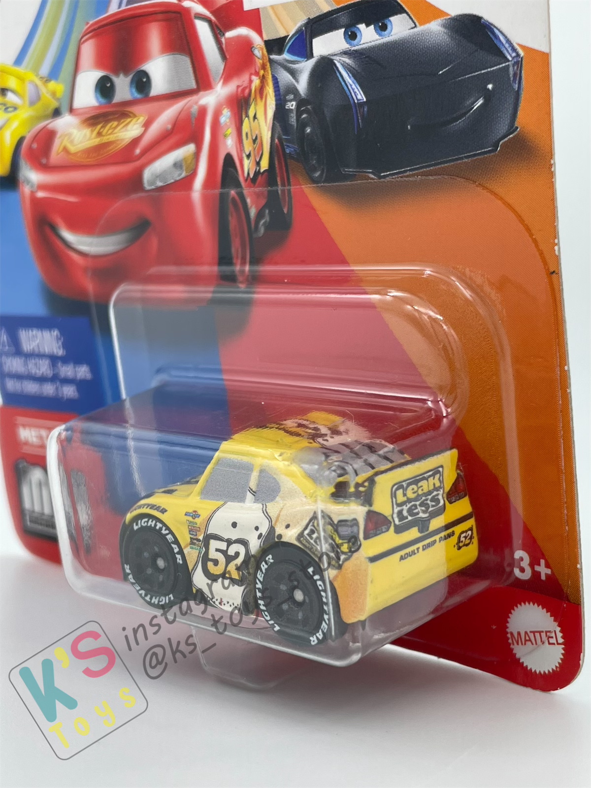 Mini Racers Disney Pixar Cars by Mattel, CLAUDE SCRUGGS / BRIAN SPARKS - BNIP