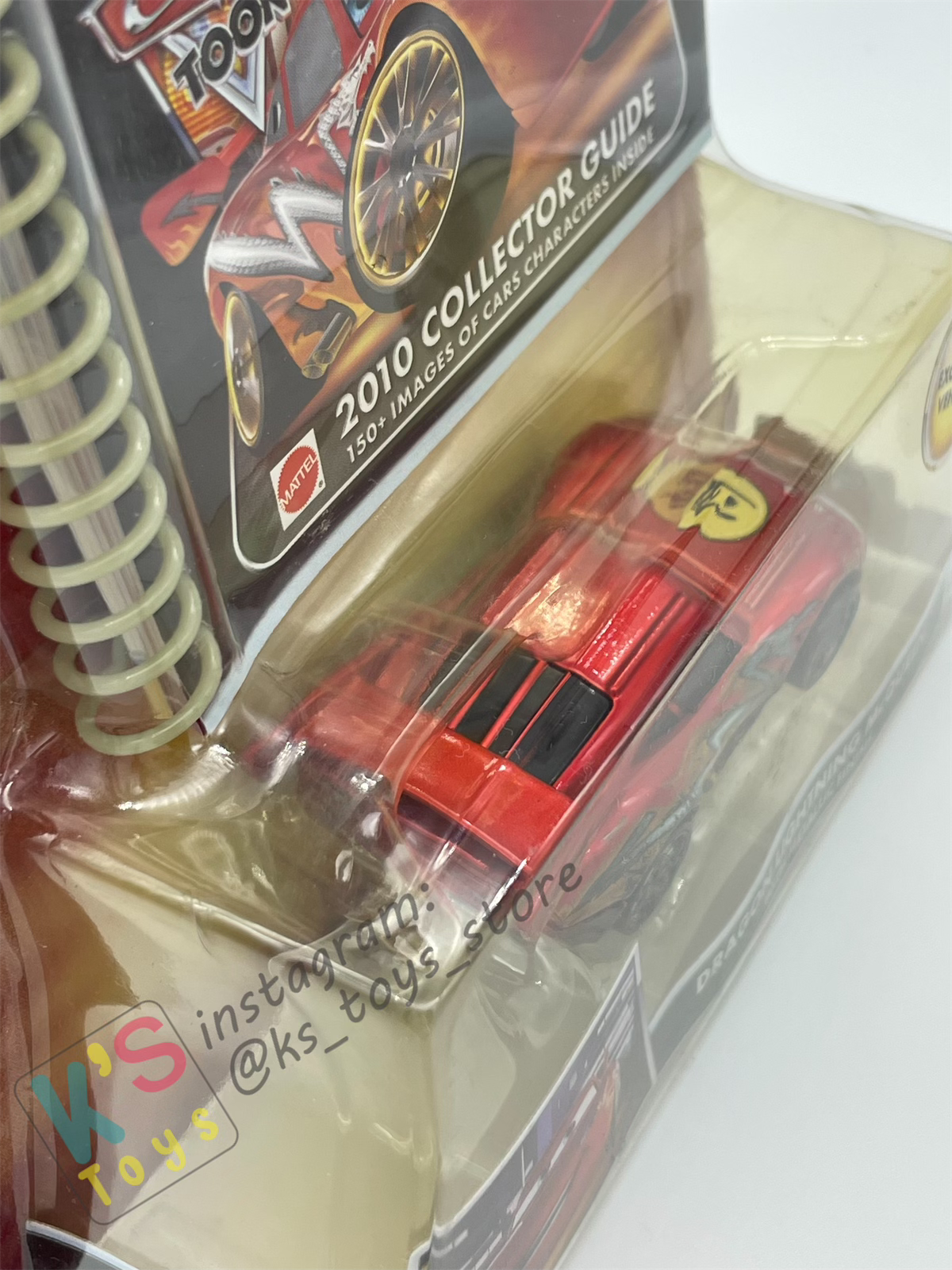 DISNEY PIXAR CARS "DRAGON LIGHTNING MCQUEEN with METALLIC FINISH" TOKYO MATER SERIES - Cars Toon - BNIP