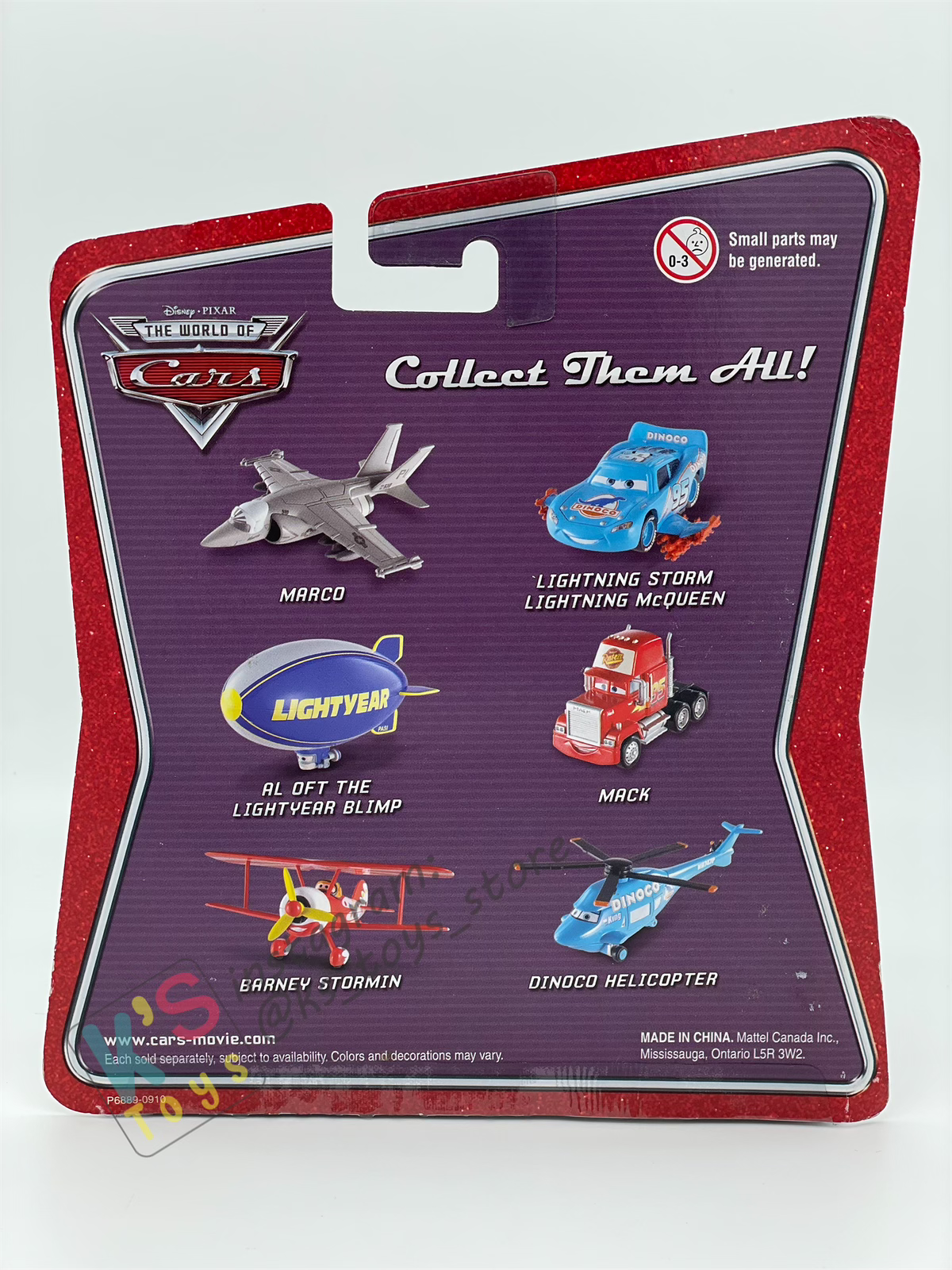 DELUXE DISNEY PIXAR CARS BY MATTEL - LIGHTNING STORM MCQUEEN - BNIP