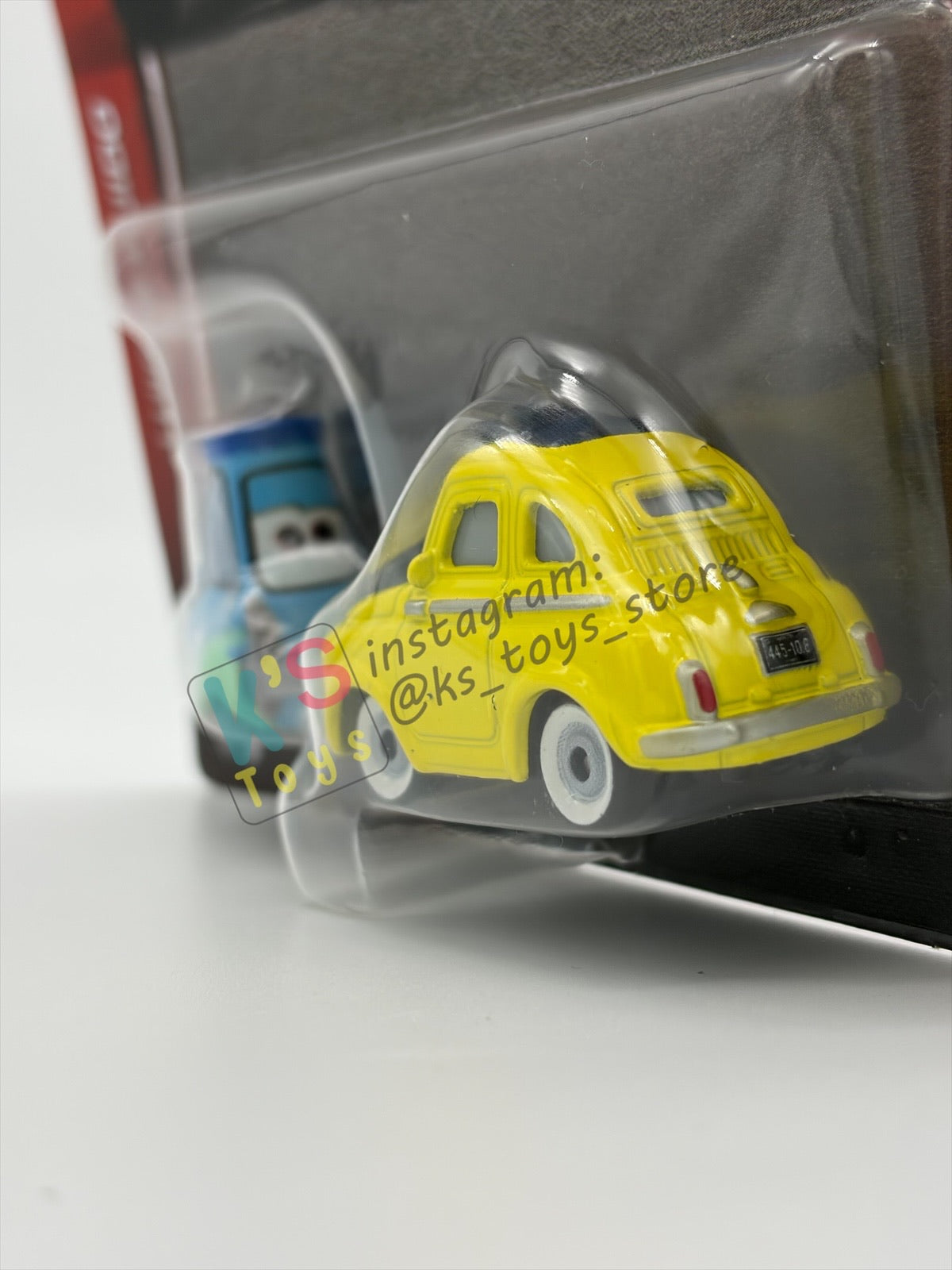 Disney Pixar Cars by MATTEL, LUIGI & GUIDO- 2026 RE-RELEASED 20th ANNIVERSARY CARD - BNIP