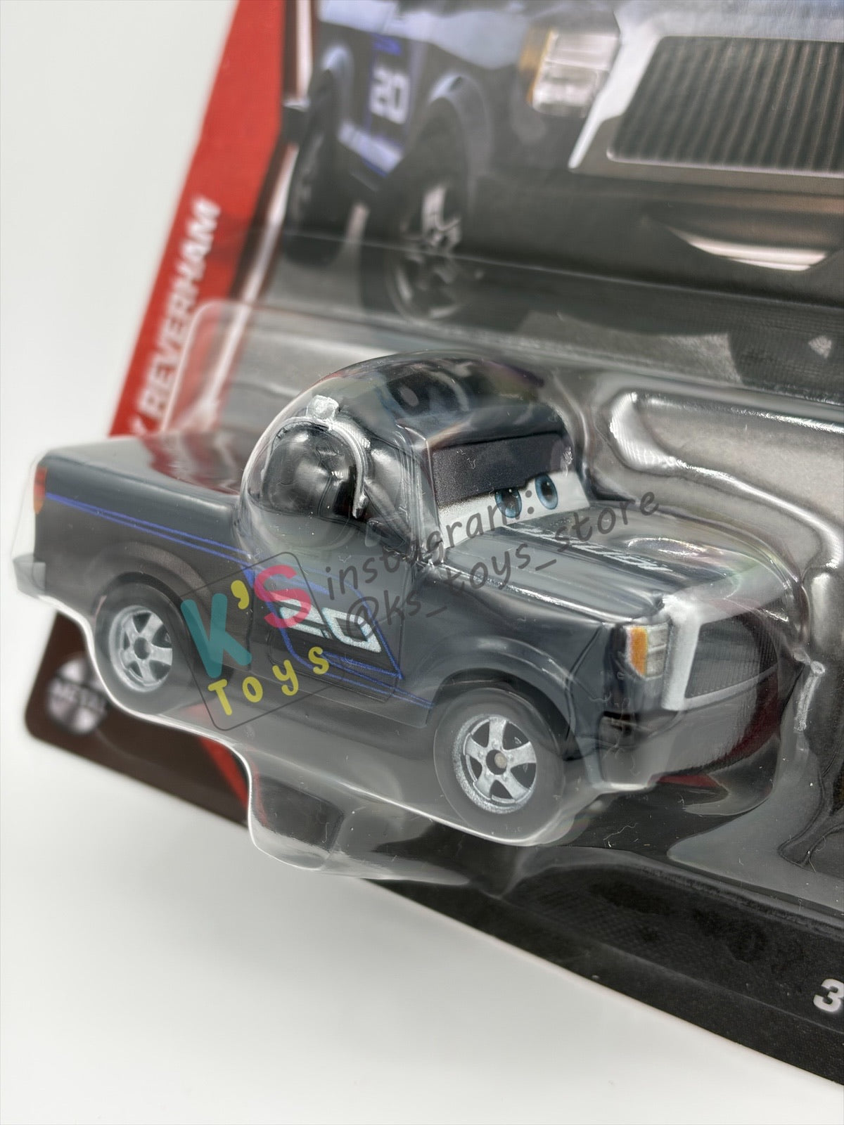 DISNEY PIXAR CARS BY MATTEL 1:55, "NIGEL GEARSLEY”- 2026 RE-RELEASED 20th ANNIVERSARY CARD - BNIP