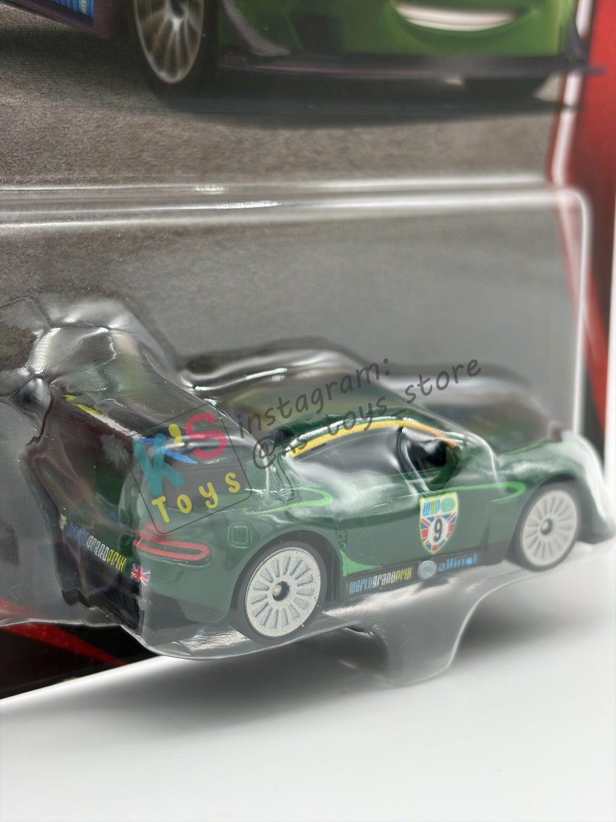 DISNEY PIXAR CARS BY MATTEL 1:55, "NIGEL GEARSLEY”- 2026 RE-RELEASED 20th ANNIVERSARY CARD - BNIP