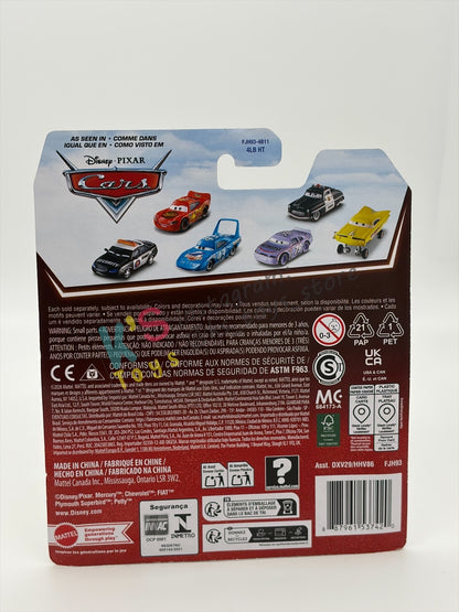 Disney Pixar Cars by MATTEL, LUIGI & GUIDO- 2026 RE-RELEASED 20th ANNIVERSARY CARD - BNIP