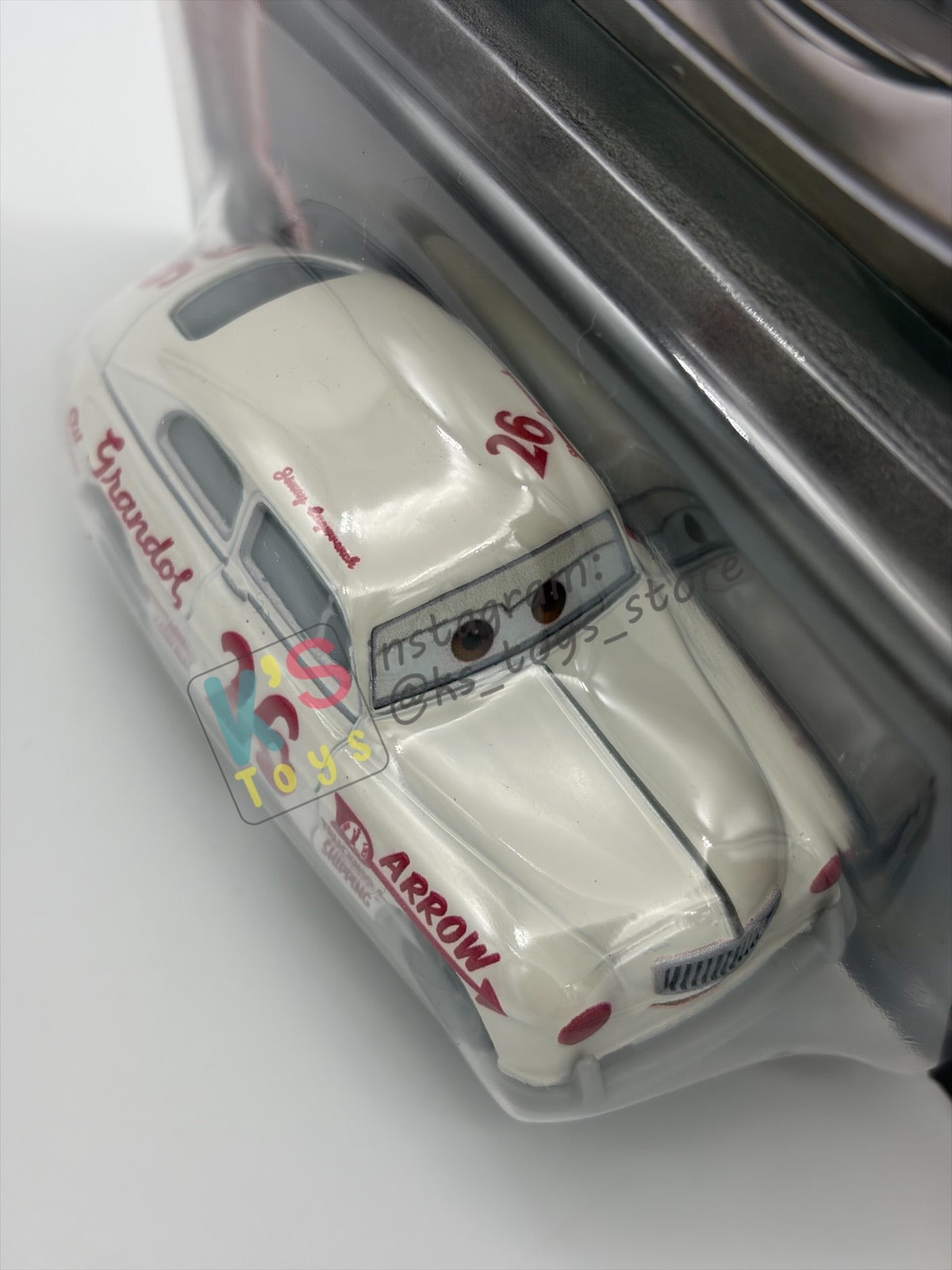 DISNEY PIXAR CARS BY MATTEL 1:55, "JIMMY LUGWRENCH'" - 2026 RE-RELEASED 20th ANNIVERSARY CARD - BNIP