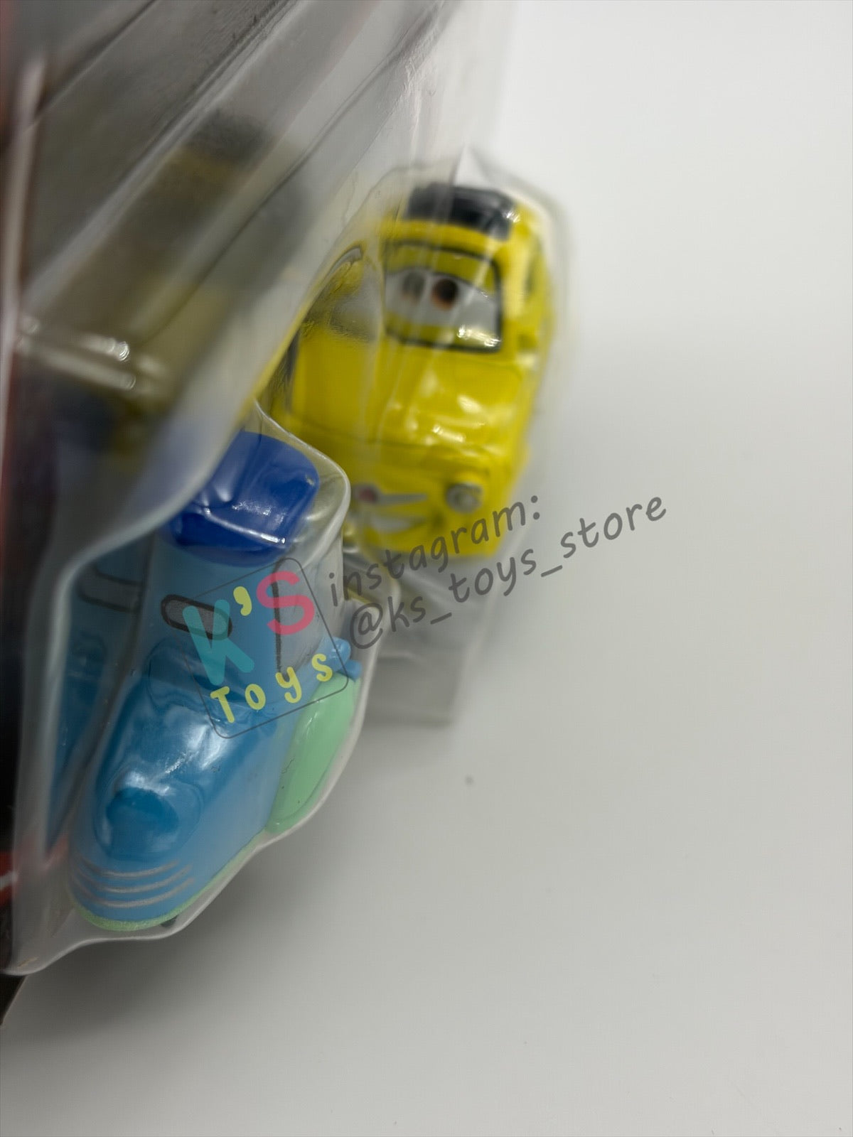 Disney Pixar Cars by MATTEL, LUIGI & GUIDO- 2026 RE-RELEASED 20th ANNIVERSARY CARD - BNIP