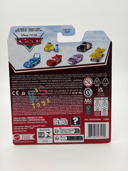 DISNEY PIXAR CARS BY MATTEL 1:55, "MARLON CLUTCHES McKAY (UNIBODY VARIANT" - 2026 RE-RELEASED - BNIP