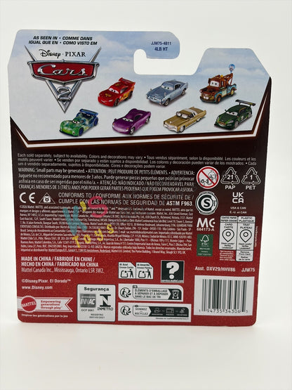 DISNEY PIXAR CARS BY MATTEL 1:55, "FLASH NILSSON" - 2026 RE-RELEASED - BNIP