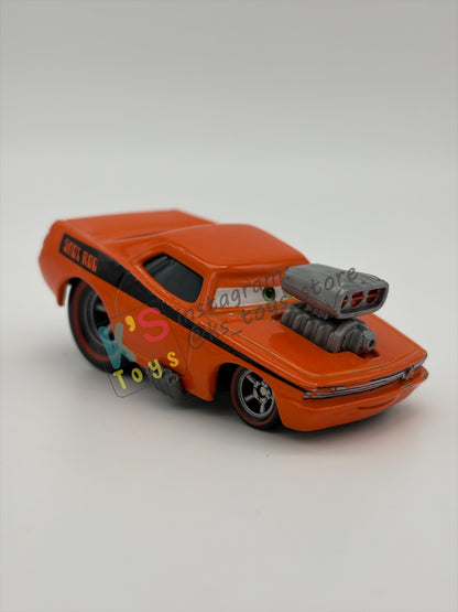 PRE-OWNED / LOOSE DISNEY PIXAR CARS BY MATTEL - "SNOT ROD" CARS 2006 SERIES - GOOD CONDITION - READ DESCRIPTION!!!!!!!!!!