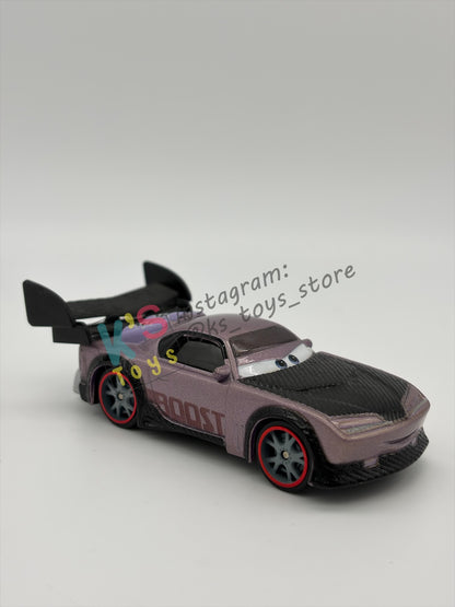 PRE-OWNED / LOOSE DISNEY PIXAR CARS BY MATTEL - "BOOST" CARS 2006 SERIES - NEAR MINT CONDITION - READ DESCRIPTION!!!!!!!!!!