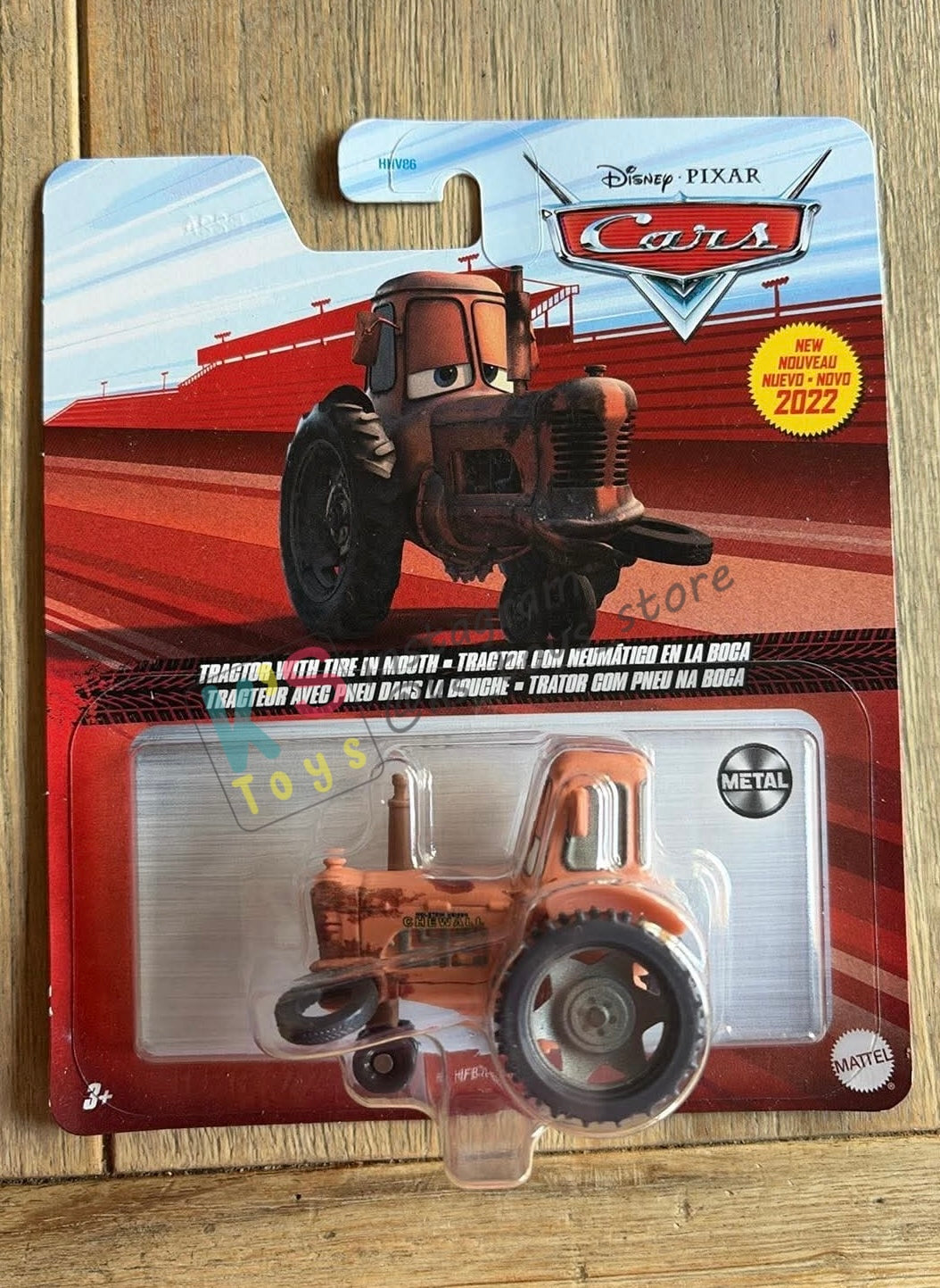 Complete Set / Bundle of 10 pcs of "Tractor" Disney Pixar Cars 1:55 by Mattel - BNIP