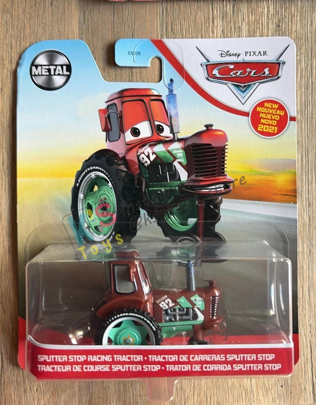 Complete Set / Bundle of 10 pcs of "Tractor" Disney Pixar Cars 1:55 by Mattel - BNIP