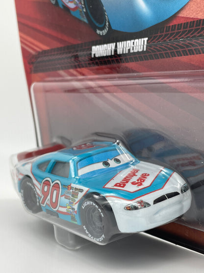 DISNEY PIXAR CARS BY MATTEL - "PONCHY WIPEOUT"  BUMPER SAVE - CARS - 2024 RE-RELEASED - BNIP