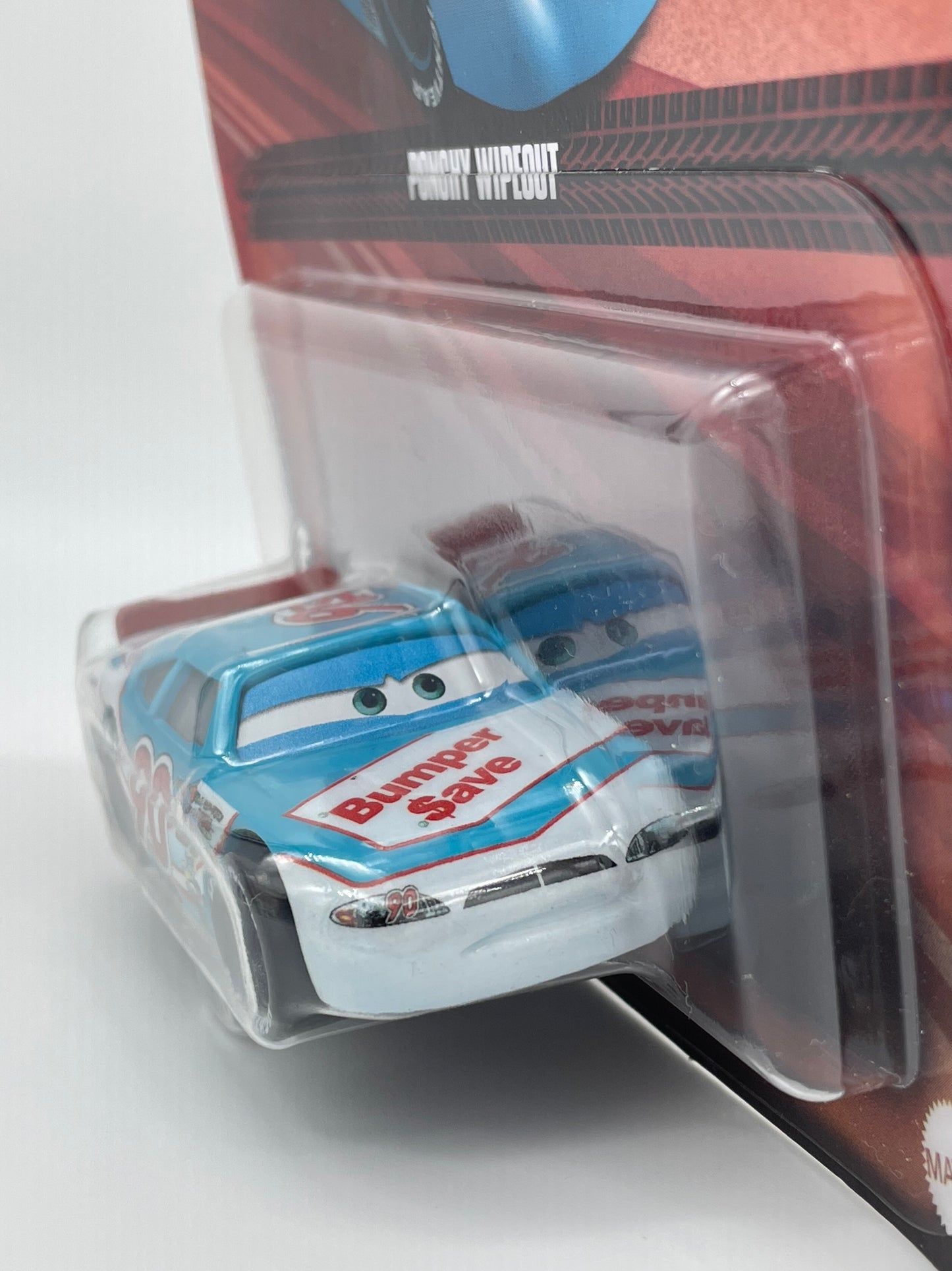 DISNEY PIXAR CARS BY MATTEL - "PONCHY WIPEOUT"  BUMPER SAVE - CARS - 2024 RE-RELEASED - BNIP