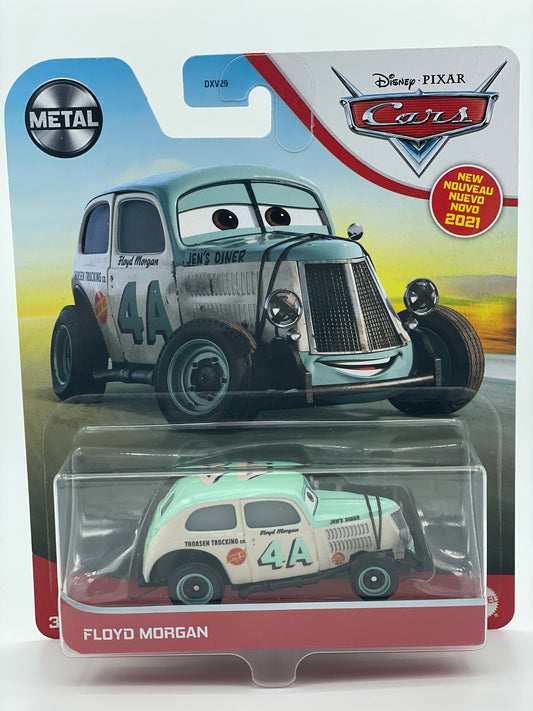 DISNEY PIXAR CARS BY MATTEL, FLOYD MORGAN- 2021 NEW RELEASE - BNIP