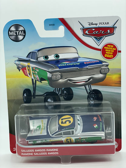 DISNEY PIXAR CARS BY MATTEL, “SALUDOS AMIGOS RAMONE" 2021 NEW RELEASE - BNIP