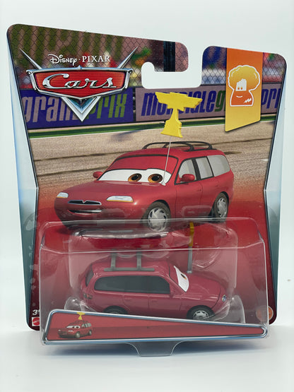 DISNEY PIXAR CARS "KIT REVSTER" RACE FANS - BNIP