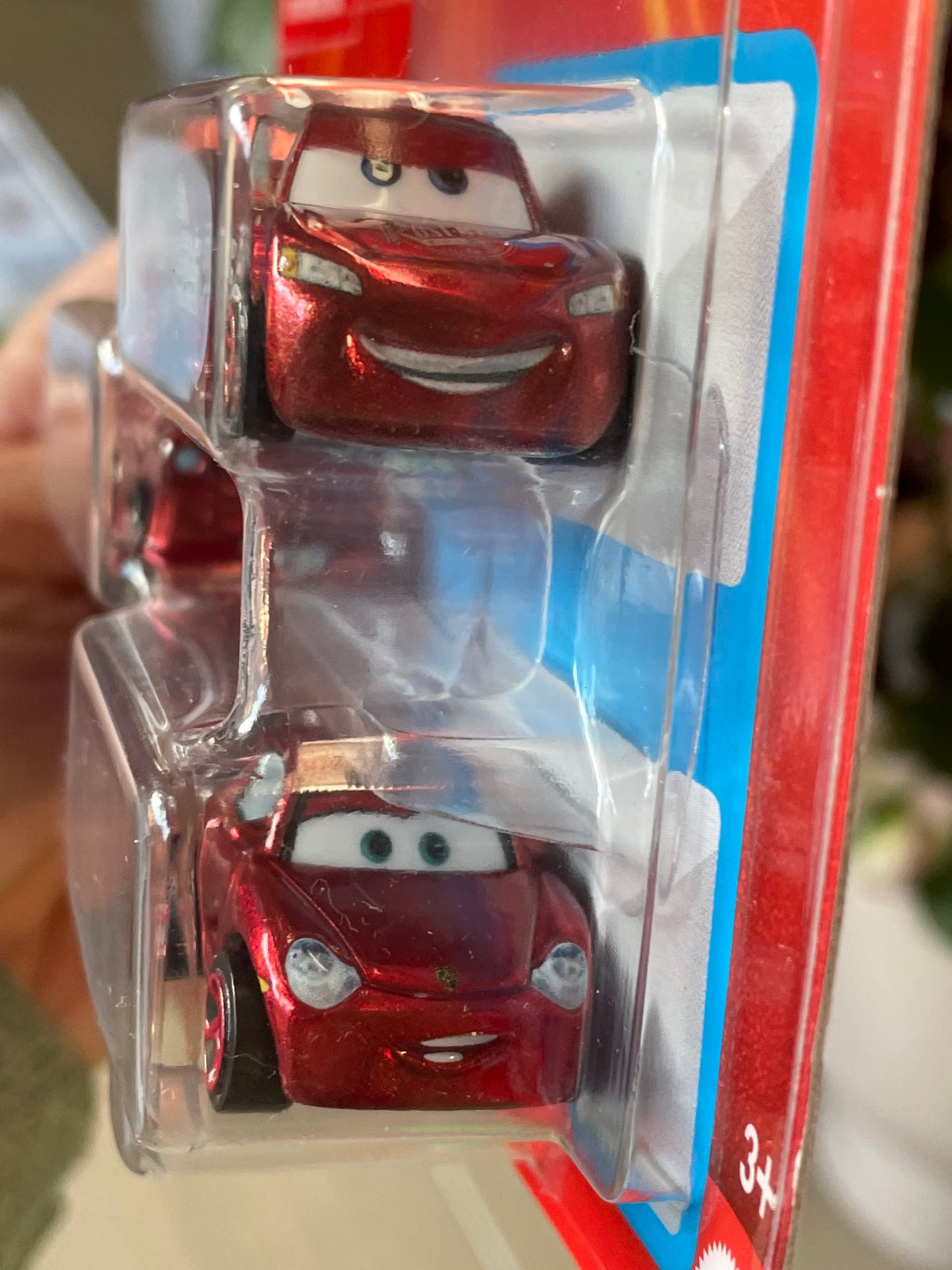 MINI RACERS DISNEY PIXAR CARS 3-PACK RED RACING SERIES; RED RACING MATER, RED RACING SALLY, AND RED RACING LIGHTNING MCQUEEN - BNIP