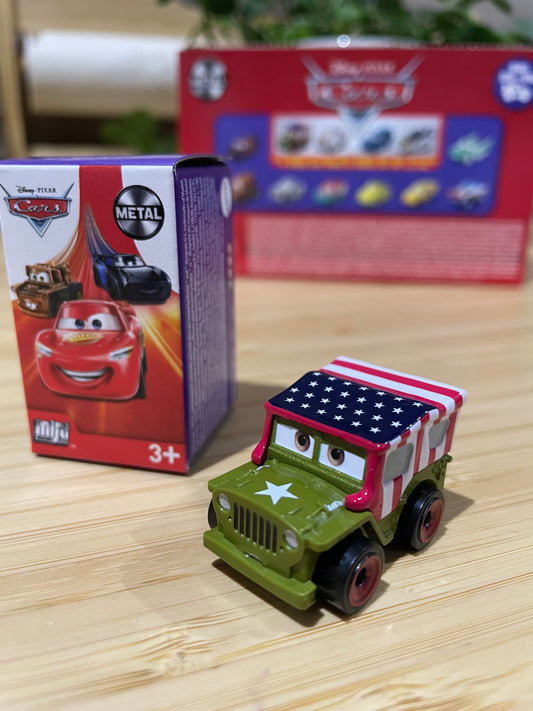 Mini Racers Pixar Disney Cars, 2021 Series 3 #25 PATRIOT SARGE