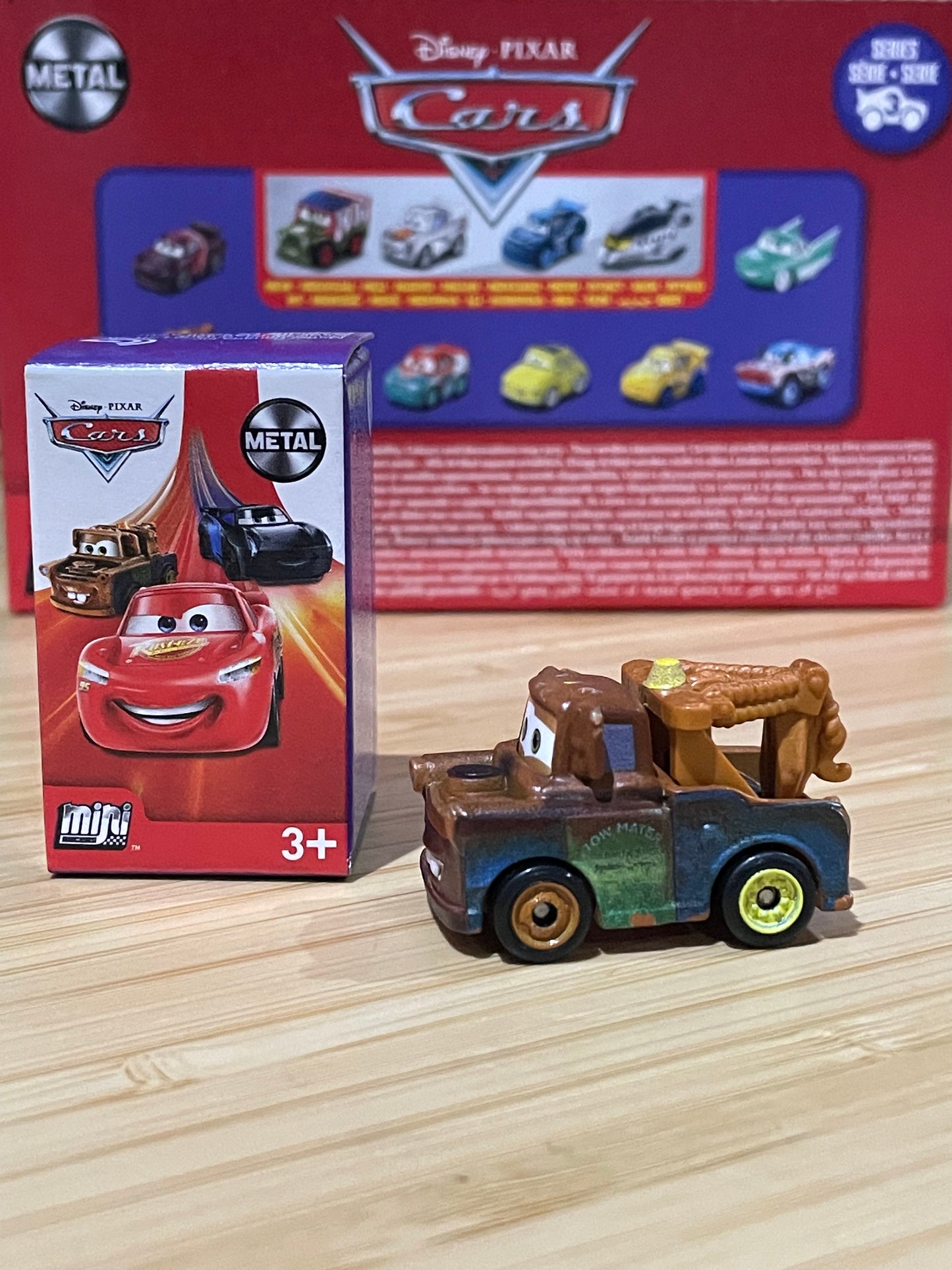 Mini Racers Pixar Disney Cars, 2021 Series 3 #31 MATER