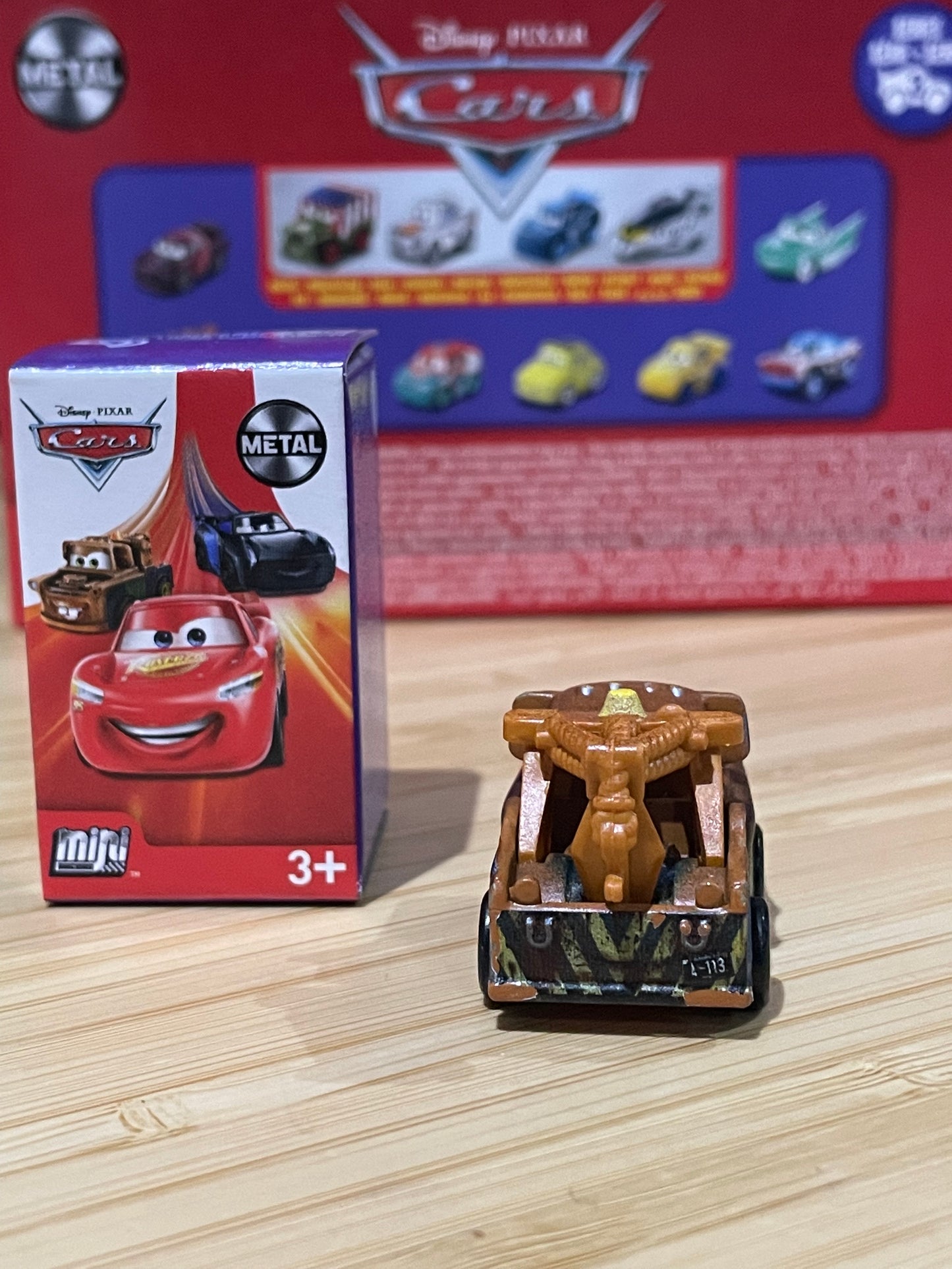 Mini Racers Pixar Disney Cars, 2021 Series 3 #31 MATER