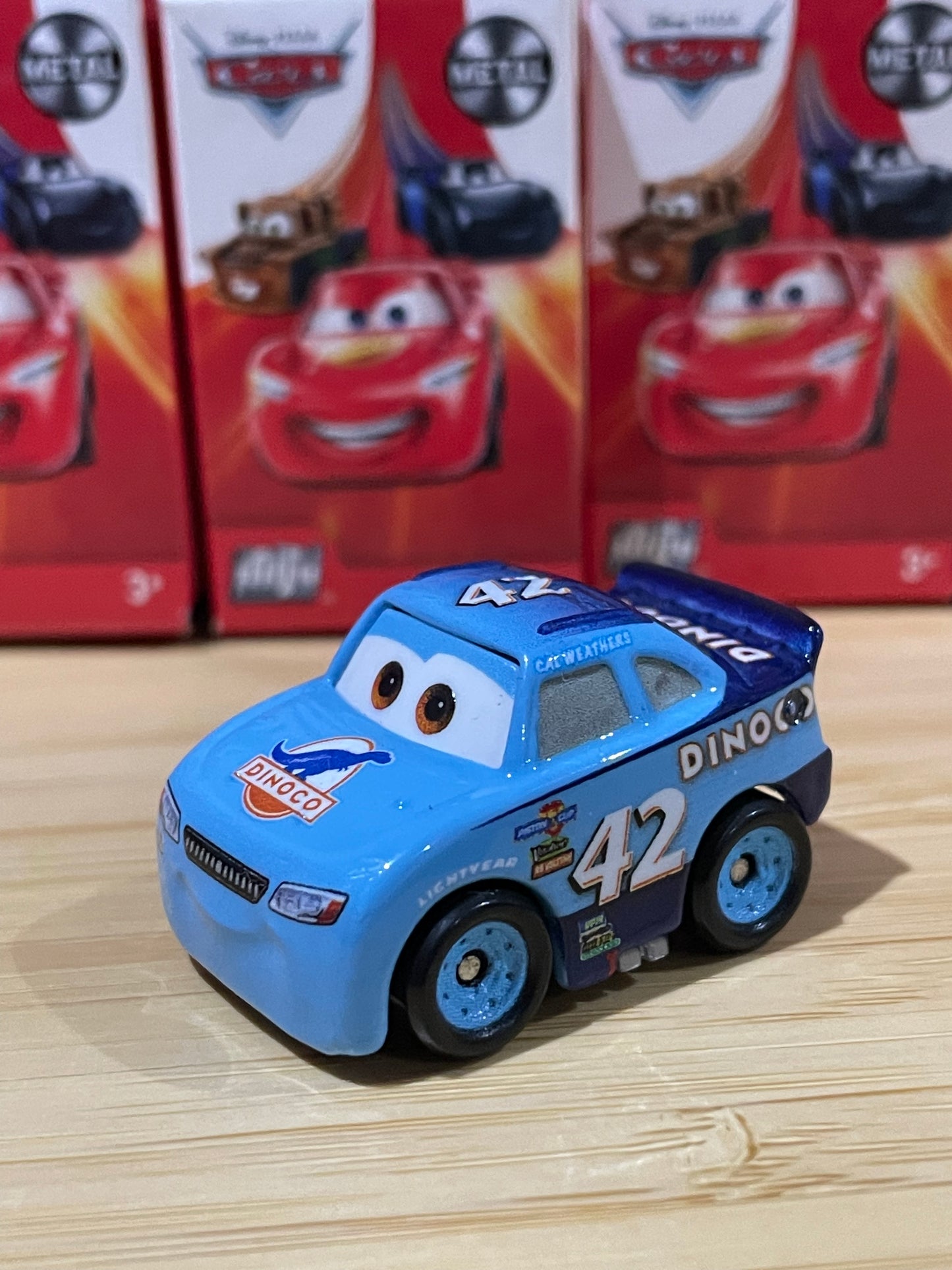 Mini Racers Pixar Disney Cars, 2021 Series 1, #11 CAL WEATHERS