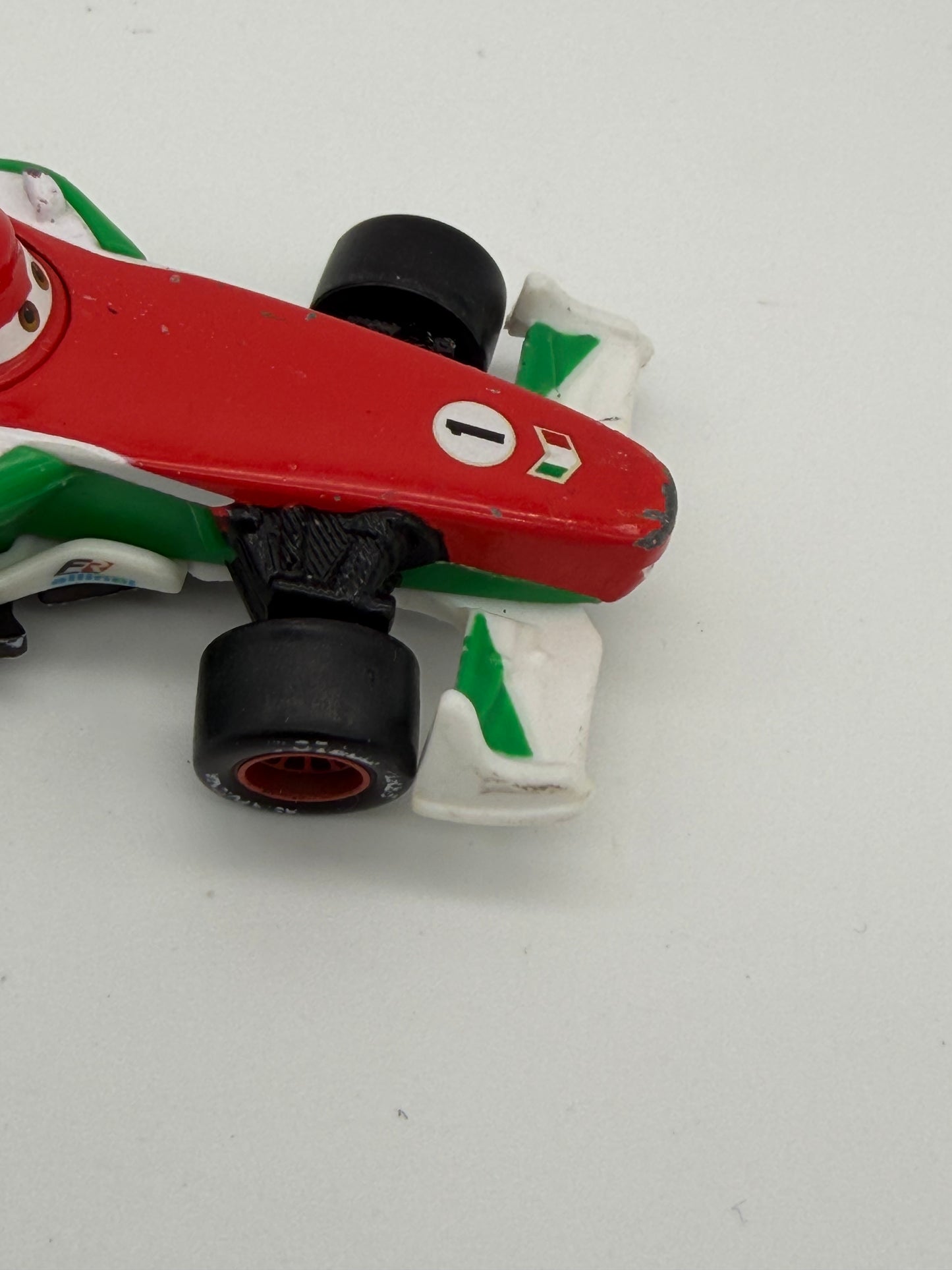 FREE ITEM!! PRE-OWNED / LOOSE DISNEY PIXAR CARS - "FRANCESCO BERNOULLI (VARIANT)" PLAYED CONDITION
