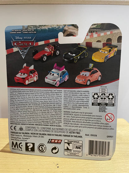 DISNEY PIXAR CARS BY MATTEL, CARTNEY CARSPER - BNIP