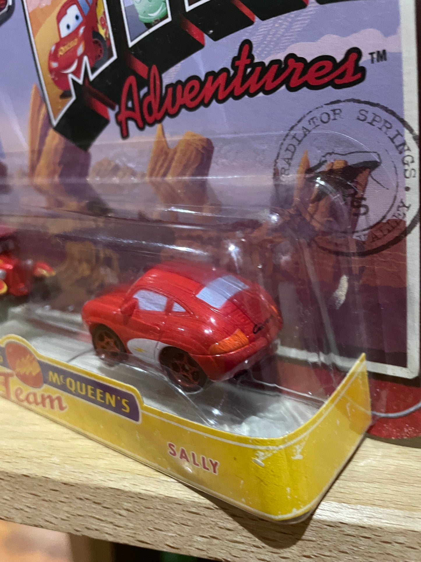 Mini Adventures Special Holiday 2 pack, Disney Pixar Cars - Lizzie and Sally - Lightning McQueen Team - BNIP