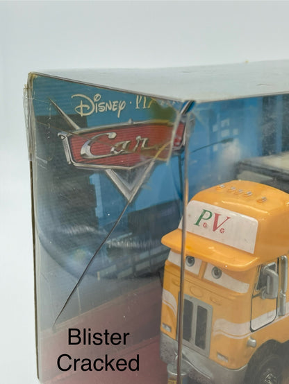 Hauler Disney Pixar Cars by Mattel, Bundle of 2 Haulers; Paul Valdez Hauler and Leak Less Hauler - BNIP - Please Read Description!!