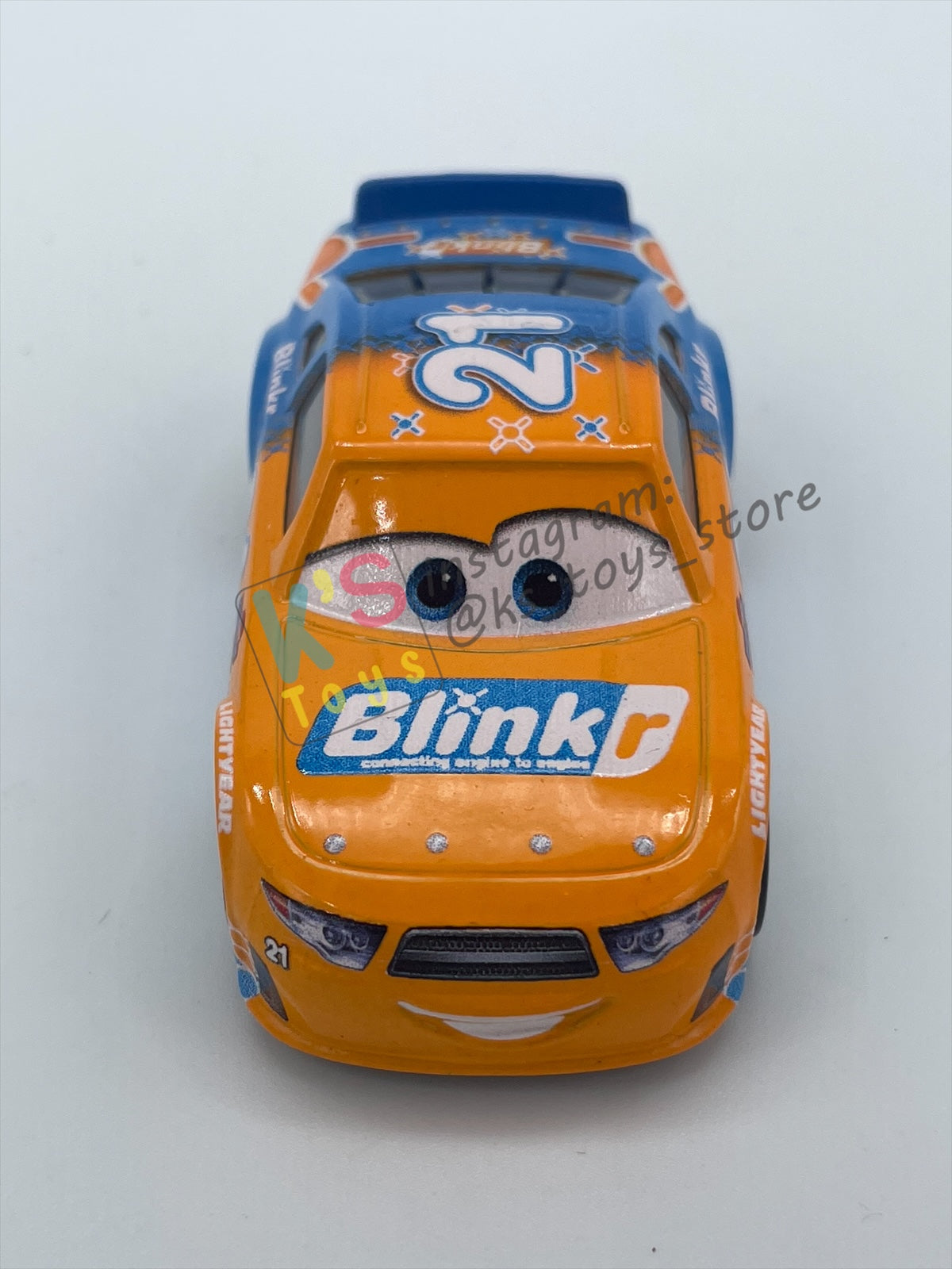 PRE-OWNED / LOOSE DISNEY PIXAR CARS BY MATTEL - SPEEDY COMET / BLINKR (CARS 3) - NEAR MINT CONDITION - READ DESCRIPTION!!!!!!!!!!!
