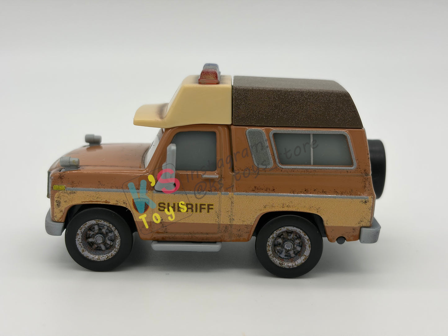 PRE-OWNED / LOOSE DISNEY PIXAR CARS 1:55 BY MATTEL - "TONY MOTORFELT" CARS ON THE ROAD SERIES - NEAR MINT CONDITION
