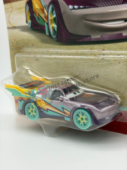 DISNEY PIXAR CARS BY MATTEL 1:55, "RACE TO CELEBRATE BOOST" - RACE TO CELEBRATE SERIES - BNIP