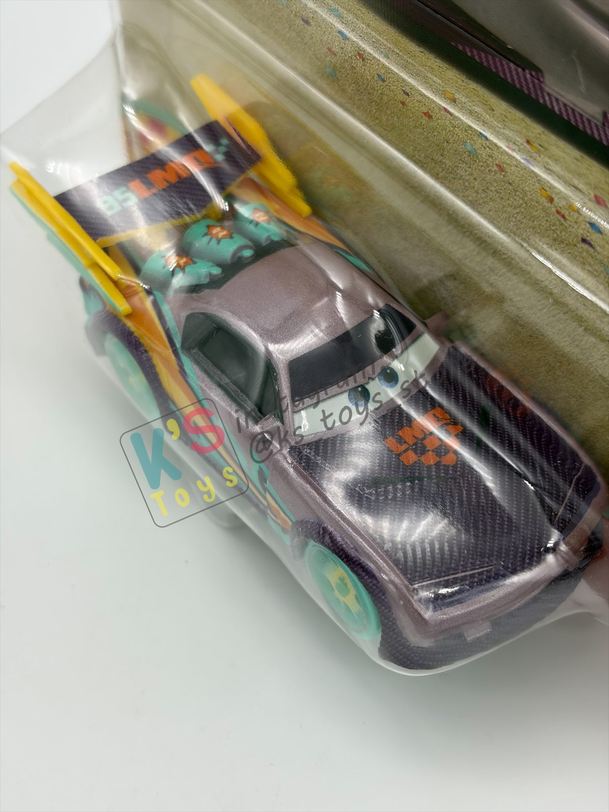 DISNEY PIXAR CARS BY MATTEL 1:55, "RACE TO CELEBRATE BOOST" - RACE TO CELEBRATE SERIES - BNIP