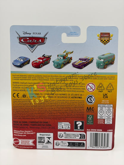 DISNEY PIXAR CARS BY MATTEL 1:55, "RACE TO CELEBRATE BOOST" - RACE TO CELEBRATE SERIES - BNIP