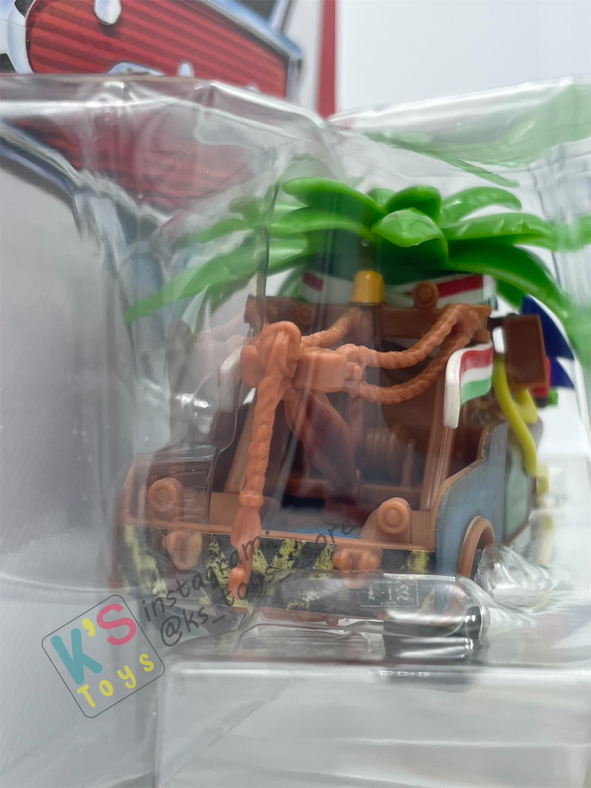 DELUXE DISNEY PIXAR CARS BY MATTEL, "FRANCESCO FAN MATER" - BNIP