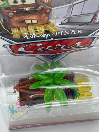 DELUXE DISNEY PIXAR CARS BY MATTEL, "FRANCESCO FAN MATER" - BNIP