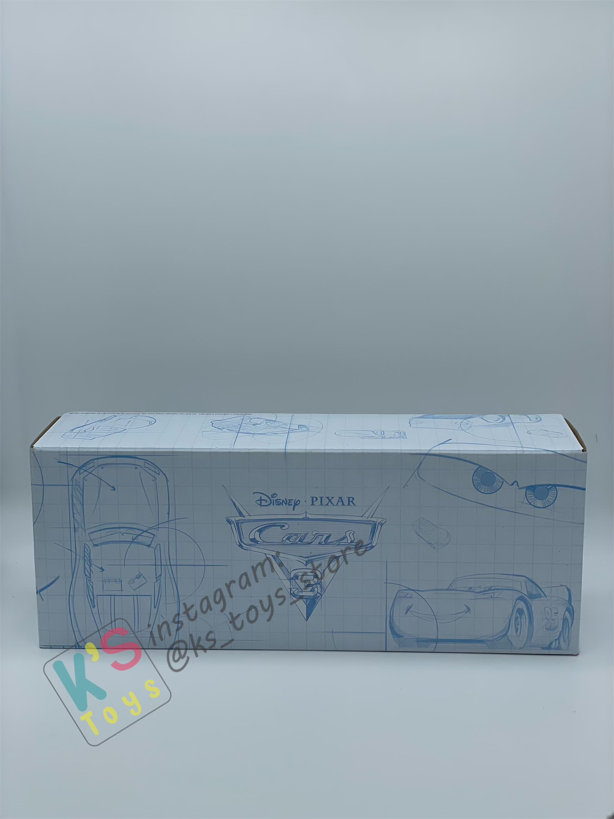 DISNEY PIXAR CARS BY MATTEL, EXCLUSIVE D23 2017 SDCC 2017 RAW LIGHTNING , PAINTED LIGHTNING AND RUST-EZE LIGHTNING MCQUEEN WITH METALLIC FINISH - BNIB