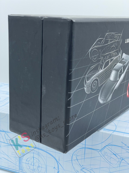 DISNEY PIXAR CARS BY MATTEL, EXCLUSIVE D23 2017 SDCC 2017 RAW LIGHTNING , PAINTED LIGHTNING AND RUST-EZE LIGHTNING MCQUEEN WITH METALLIC FINISH - BNIB