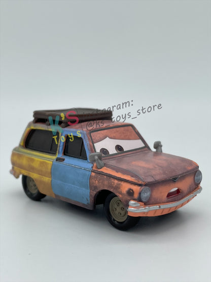 PRE-OWNED / LOOSE DISNEY PIXAR CARS BY MATTEL, "JASON HUBKAP" - CARS 2 SERIES - NEAR MINT CONDITION - READ DESCRIPTION!!!!!!!!!!!