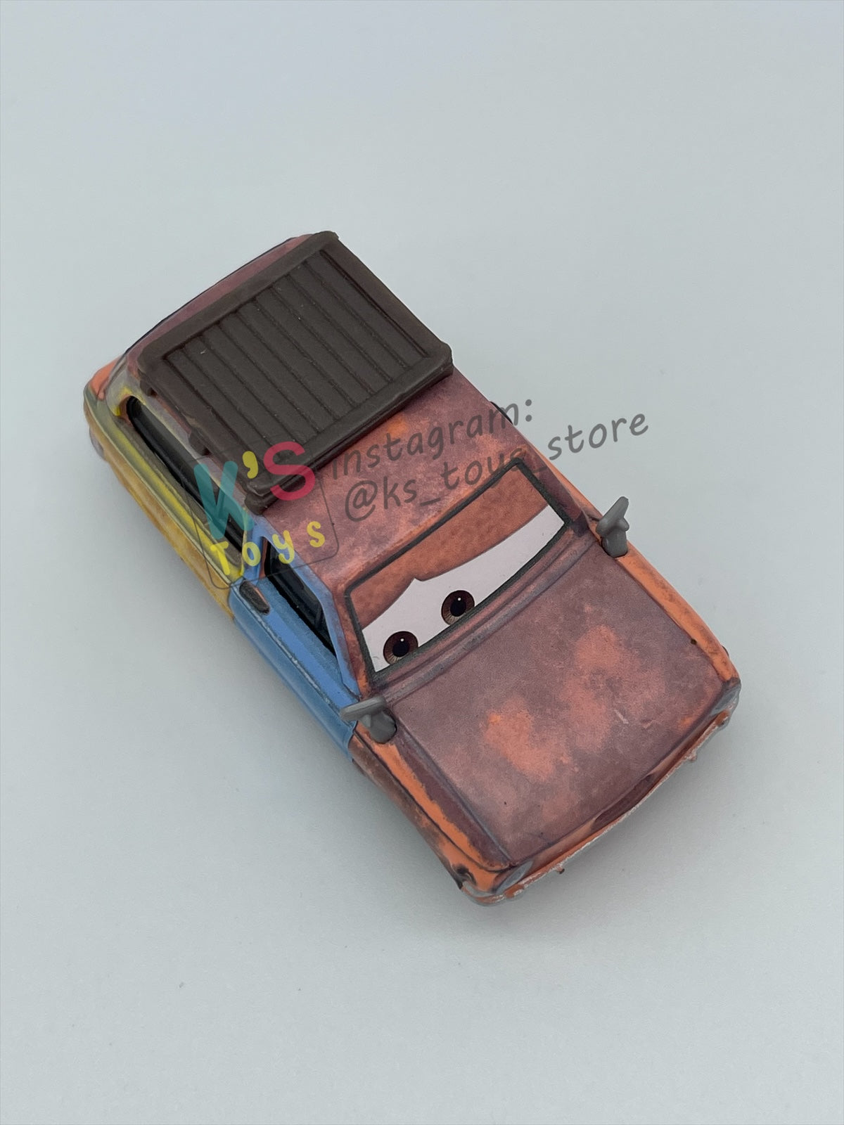 PRE-OWNED / LOOSE DISNEY PIXAR CARS BY MATTEL, "JASON HUBKAP" - CARS 2 SERIES - NEAR MINT CONDITION - READ DESCRIPTION!!!!!!!!!!!