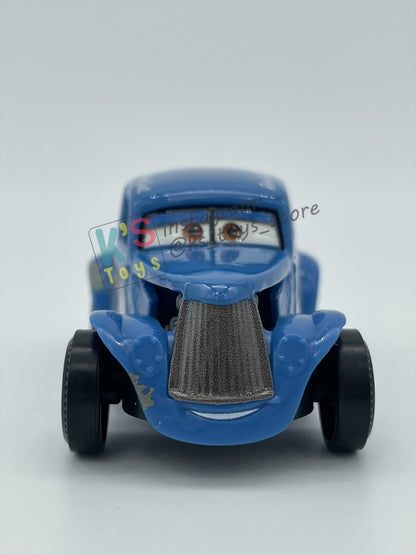 PRE-OWNED / LOOSE DISNEY PIXAR CARS BY MATTEL, "HEYDAY RIVER SCOTT" - DOC'S RACING DAYS SERIES - NEAR MINT CONDITION - READ DESCRIPTION!!!!!!!!!!!