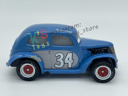 PRE-OWNED / LOOSE DISNEY PIXAR CARS BY MATTEL, "HEYDAY RIVER SCOTT" - DOC'S RACING DAYS SERIES - NEAR MINT CONDITION - READ DESCRIPTION!!!!!!!!!!!