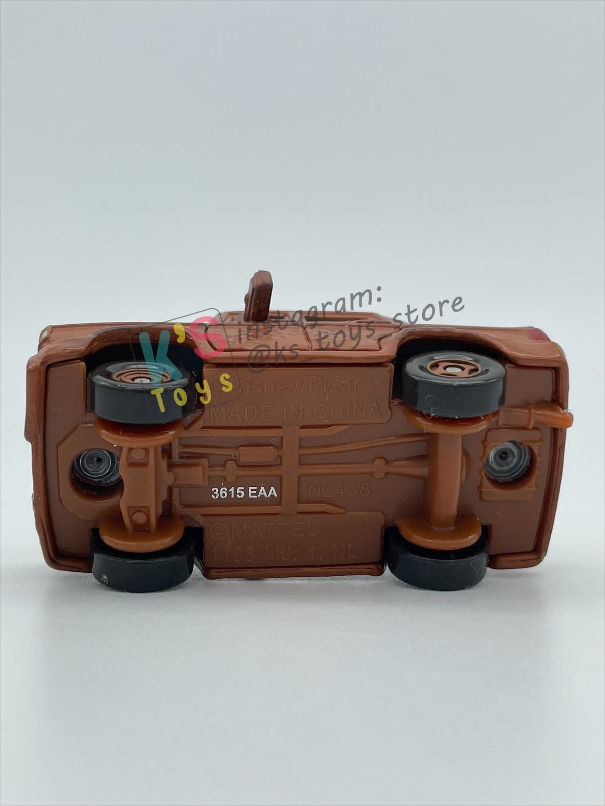 PRE-OWNED / LOOSE DISNEY PIXAR CARS BY MATTEL, "FRED (TINY SIZE)" - CARS SERIES - NEAR MINT CONDITION - READ DESCRIPTION!!!!!!!!!!!
