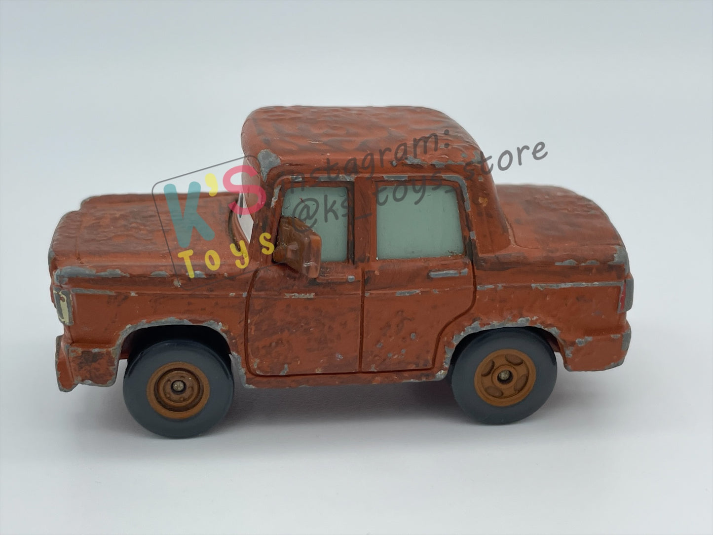 PRE-OWNED / LOOSE DISNEY PIXAR CARS BY MATTEL - "FRED (BIG SIZE)" - PLAYED WITH CONDITION - READ DESCRIPTION!!!!!!!!!!!