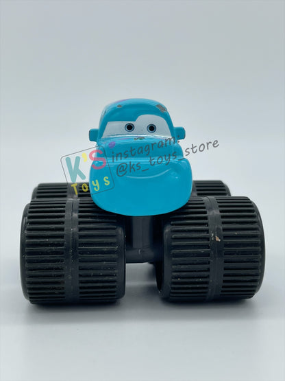 PRE-OWNED / LOOSE DISNEY PIXAR CARS BY MATTEL - "SULLEY" - BROKEN HORNS, PLAYED WITH CONDITION - READ DESCRIPTION!!!!!!!!!!!
