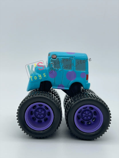 PRE-OWNED / LOOSE DISNEY PIXAR CARS BY MATTEL - "SULLEY" - BROKEN HORNS, PLAYED WITH CONDITION - READ DESCRIPTION!!!!!!!!!!!