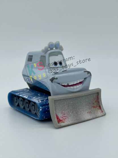 PRE-OWNED / LOOSE DISNEY PIXAR CARS BY MATTEL - "YETI ABOMINABLE SNOWPOLE" - PLAYED WITH CONDITION - READ DESCRIPTION!!!!!!!!!!!