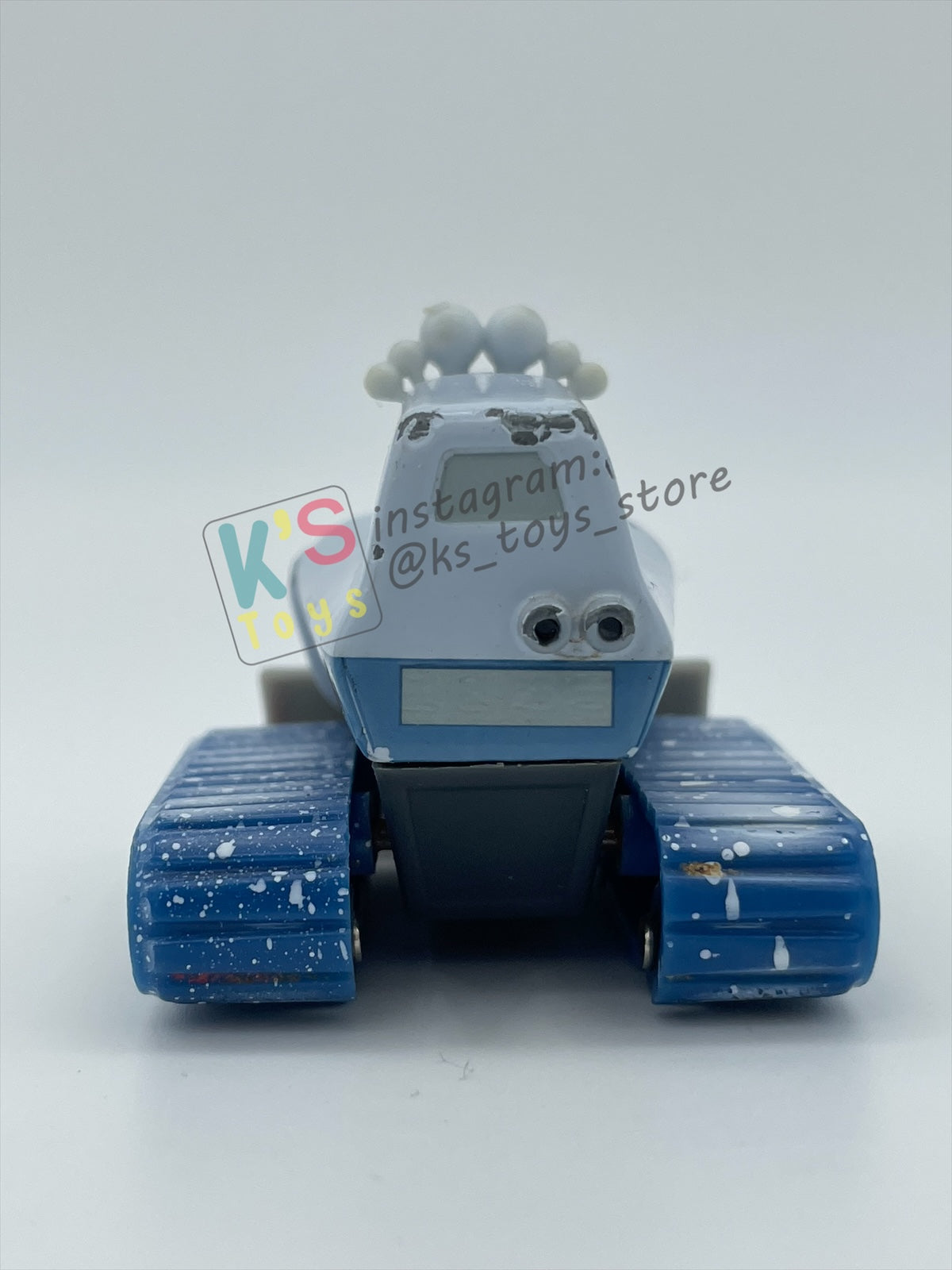 PRE-OWNED / LOOSE DISNEY PIXAR CARS BY MATTEL - "YETI ABOMINABLE SNOWPOLE" - PLAYED WITH CONDITION - READ DESCRIPTION!!!!!!!!!!!
