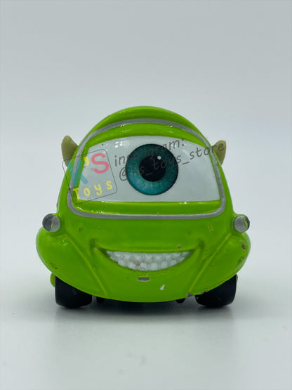 PRE-OWNED / LOOSE DISNEY PIXAR CARS BY MATTEL - "MIKE" - CARS SERIES - PLAYED WITH GOOD CONDITION - READ DESCRIPTION!!!!!!!!!!!